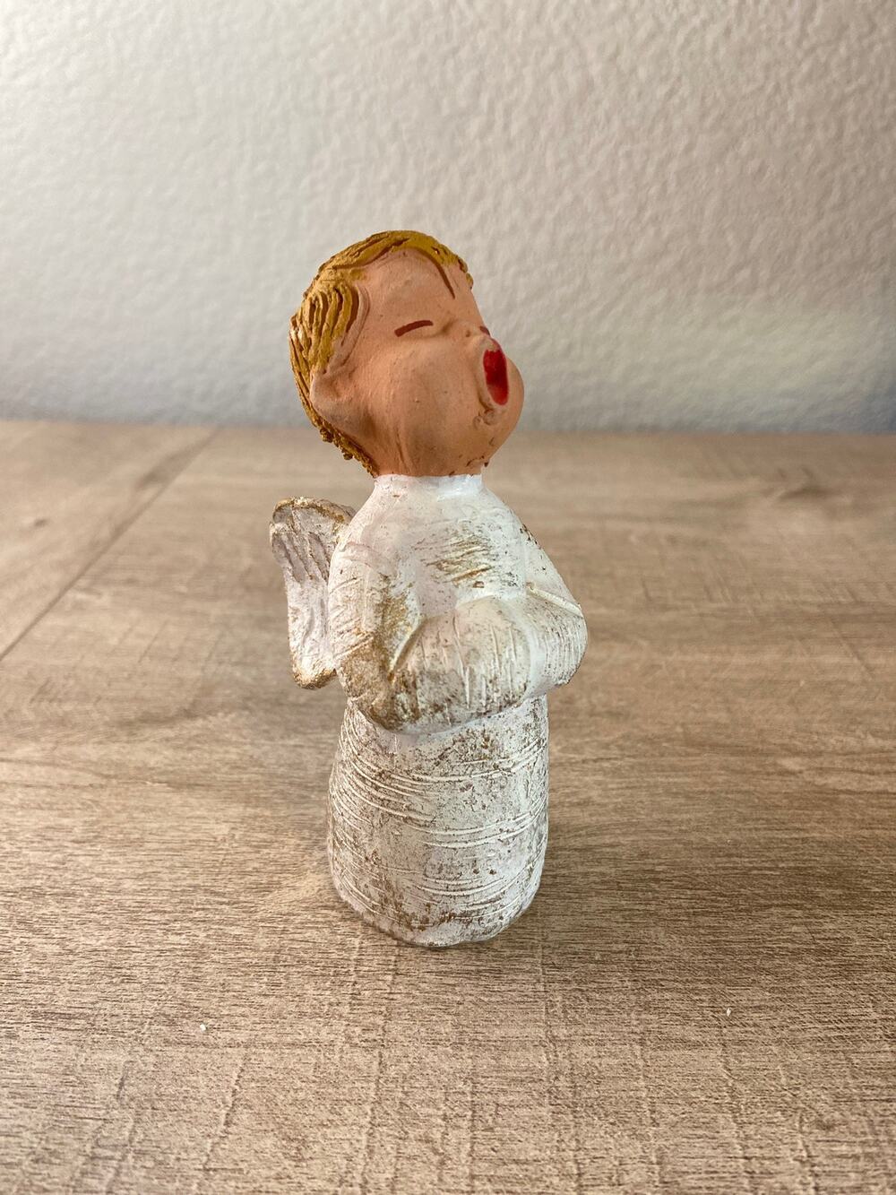 Vintage Jullar Terracotta Choir Boy Angel Made in Spain